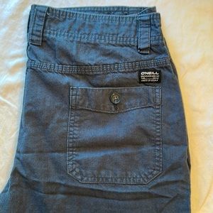 O’Neill Men’s blue chino shorts, size 32 Standard Fit.